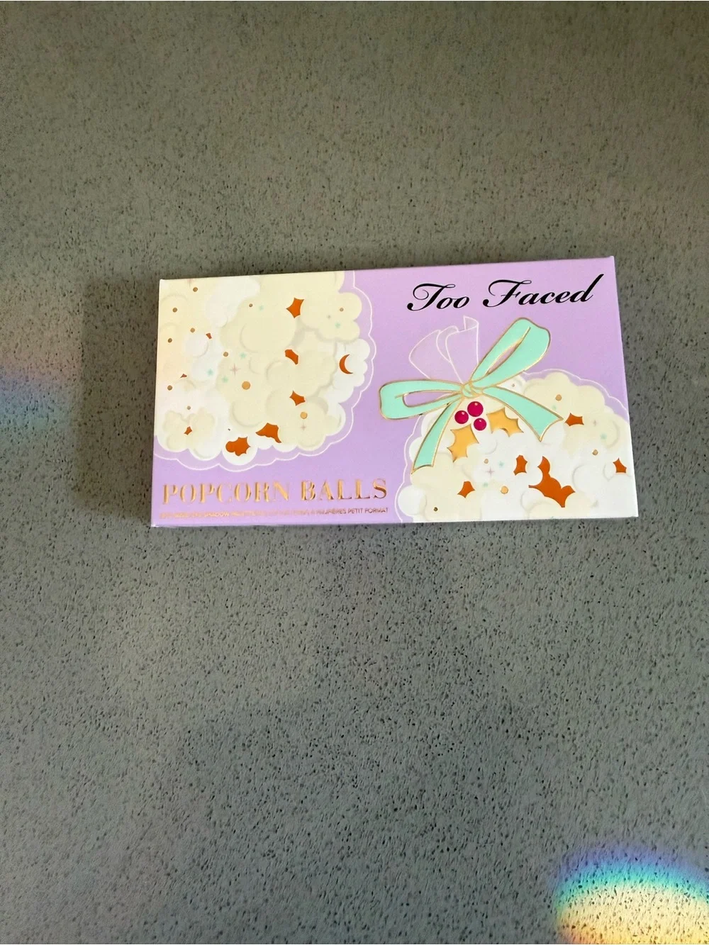 Too Faced Popcorn Balls bite-sized eyeshadow palette